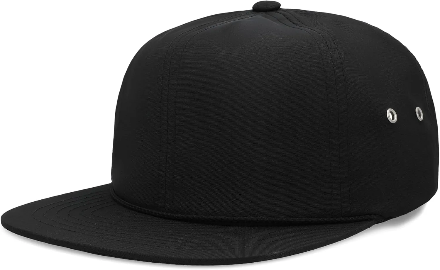 Pacific Headwear Nylon Adventure Cap Rope Hat-Lightweight Outdoor Headgear for Hiking, Camping, and Travel