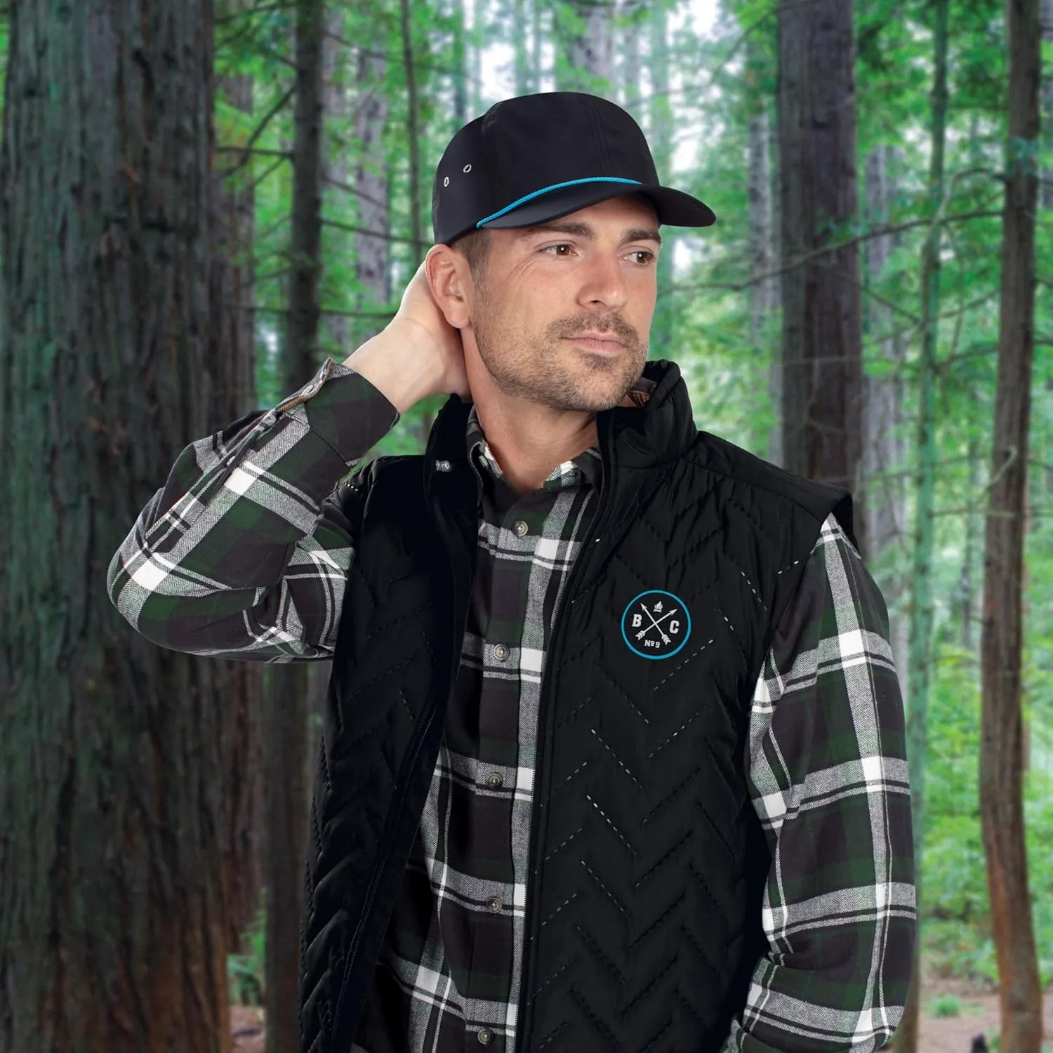 Pacific Headwear Nylon Adventure Cap Rope Hat-Lightweight Outdoor Headgear for Hiking, Camping, and Travel