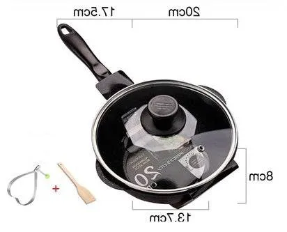 Pan small frying pan deep type home wok nougat pot non-stick pan
