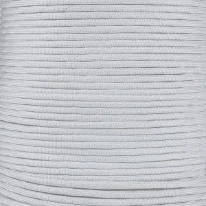 Paracord Planet Glow in The Dark Paracord - Made of 100% Nylon with 7 Inner-Core Strands - Available in 10, 25, 50, and 100 Foot Lengths That is Made in The USA (White Glow in The Dark, 100 Feet)