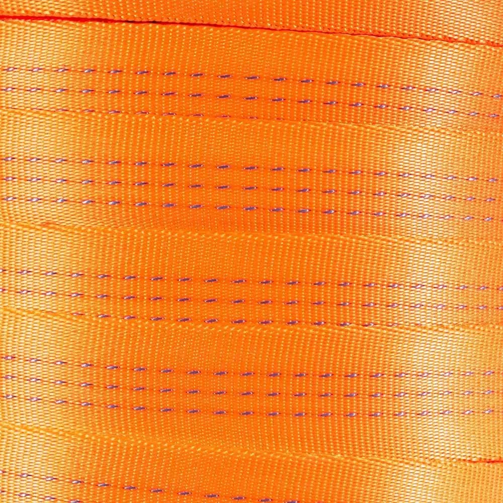 Paracord Planet Tubular Webbing 1 Inches – Heavy Duty Nylon/Rescue Harnesses Work Great for Outdoors (1 Yard - Black)