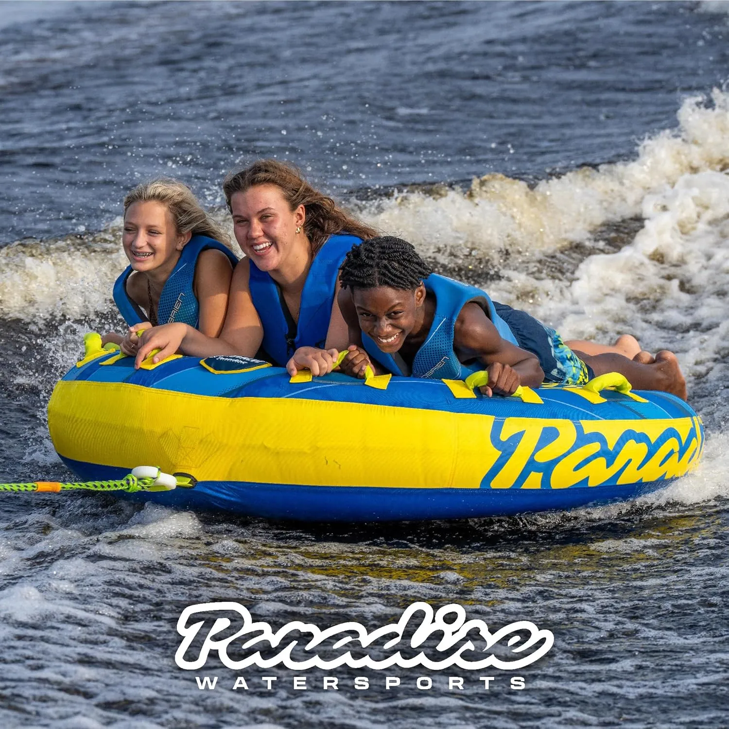 Paradise Water Sports - Oasis Towable Tube for Boating - 1 and1-3 Riders