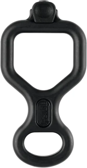 PETZL HUIT ANTIBRULURE Descender - Figure 8 Descender with Anti-Burn Grip for One or Two Rope Strands While Rappelling