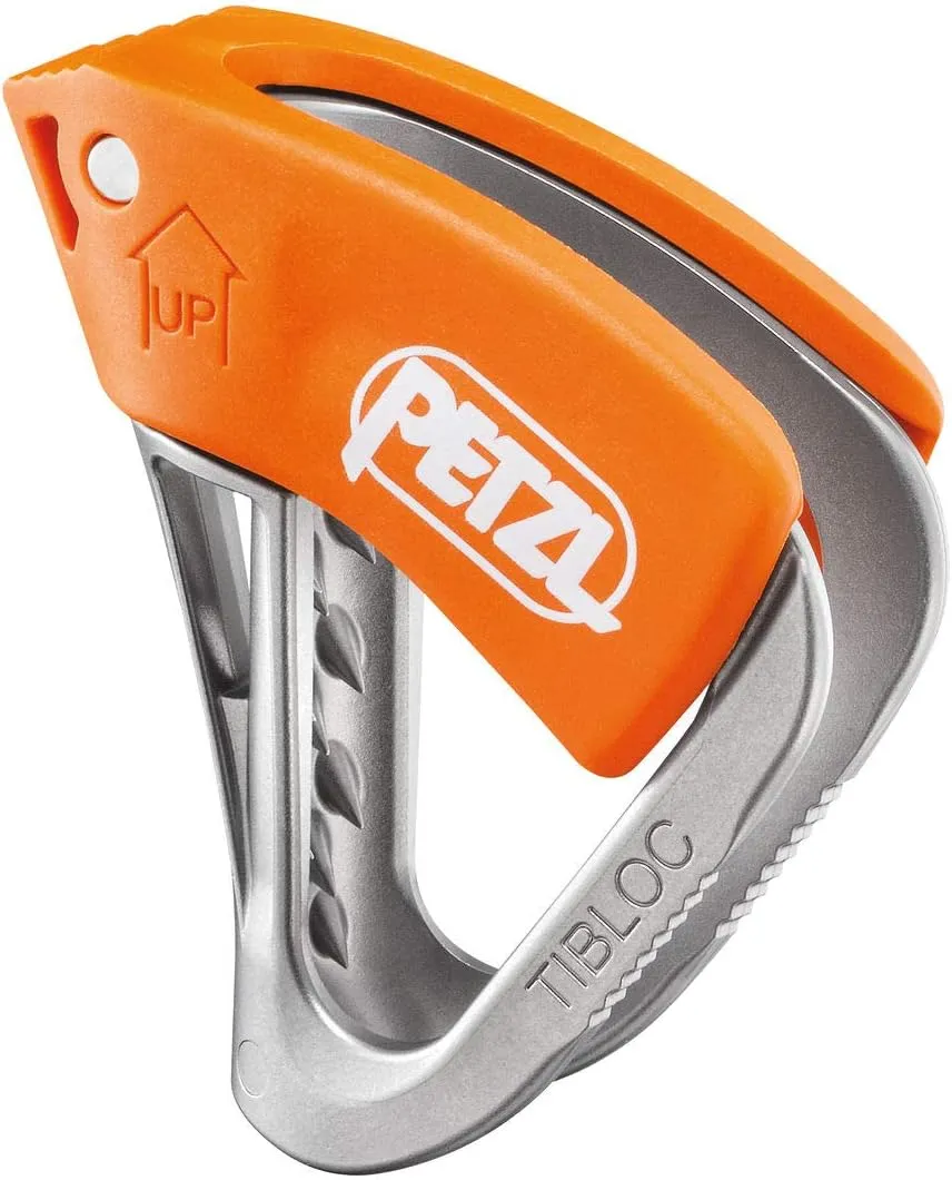 PETZL TIBLOC Ascender - Ultra-Light Emergency Ascender for Rope Ascents and Hauling