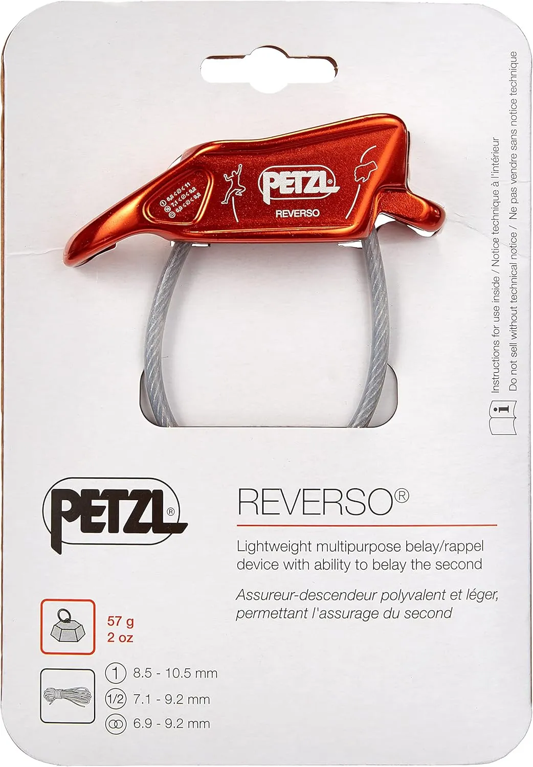 PETZL Unisex – Adult's Belay Safety Device