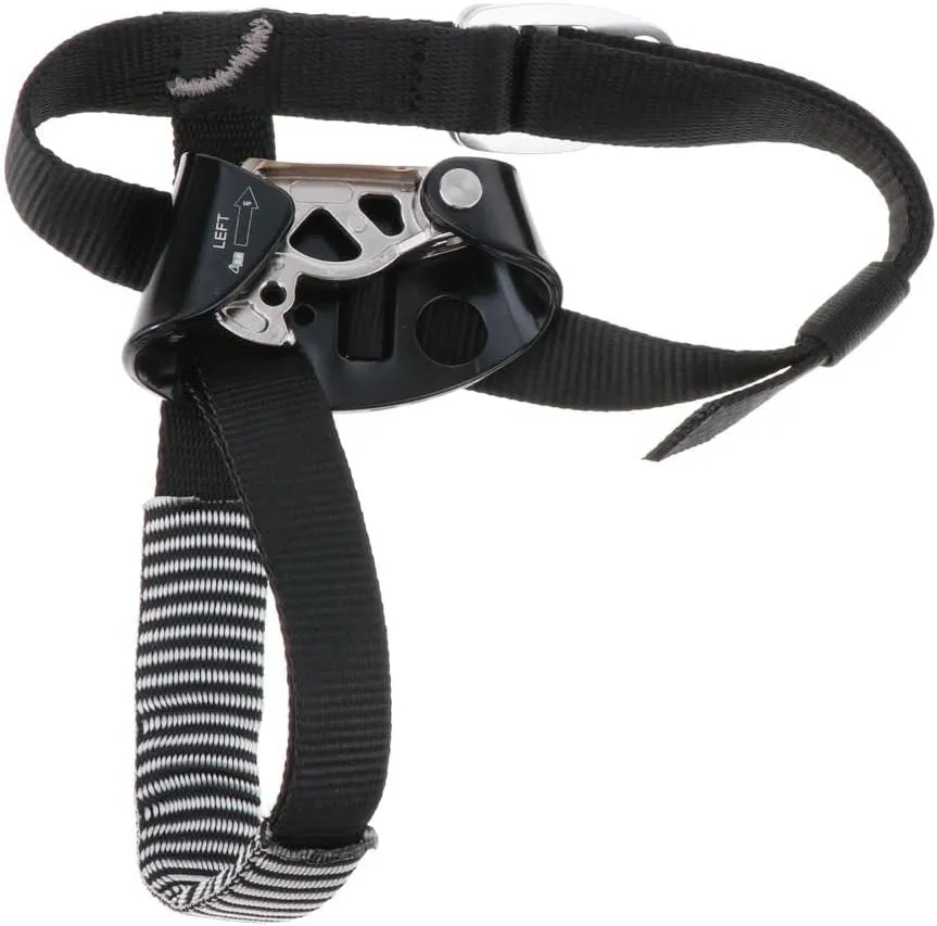 pistro Foot Ascender Climbing Tree Arborist Rappelling Equipment Rope Clamp for