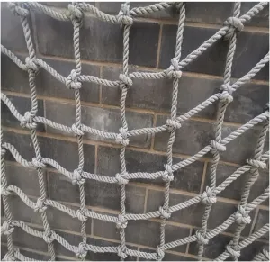 Playground Net Climbing Net Dia 6mm, Safety Nets Cargo Rope Heavy Duty Netting Treehouse Protection, Rope Ladder Swing Nylon Rope (Color : 8mm-10cm, Size : 2X3m/6.6X9.8ft)