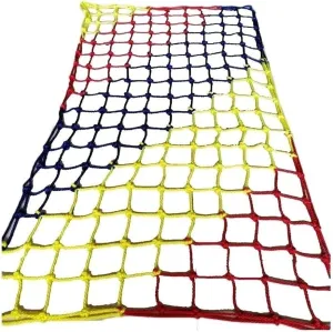 Playground Net Climbing Net, Safety Nets Cargo Rope Heavy Duty Netting Treehouse Protection, Rope Ladder Swing Nylon Rope Balcony Banister Protection Fence Decor Mesh(12mm-12cm,1X6m/3.3X19.69ft)