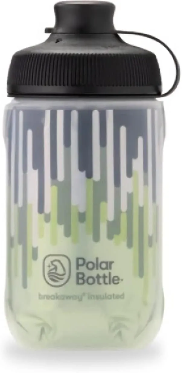 Polar Bottle Breakaway Muck Insulated Mountain Bike Water Bottle - BPA Free, Cycling & Sports Squeeze Bottle with Dust Cover