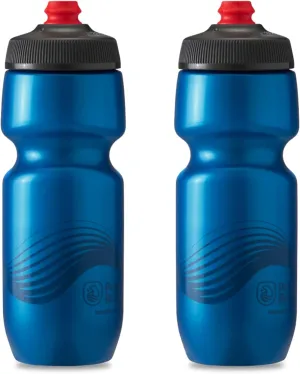 Polar Bottle Breakaway Single Wall by HydraPak (20oz, 24oz, 30oz) - BPA-Free, Cycling & Sports Squeeze Bottle