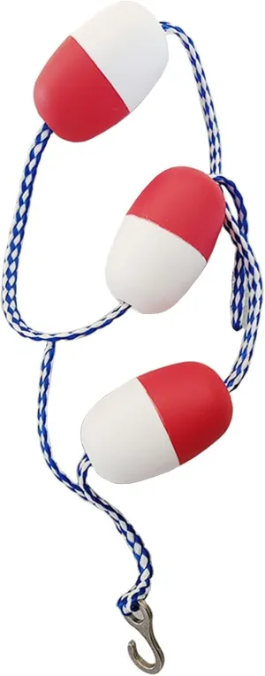 Pool Divider Rope Deep Shallow End, 3-328 Ft Long Floating Lane Line for Indoor/Outdoor Training Competition, Swimming Pools Safety Equipment Dividing Cord