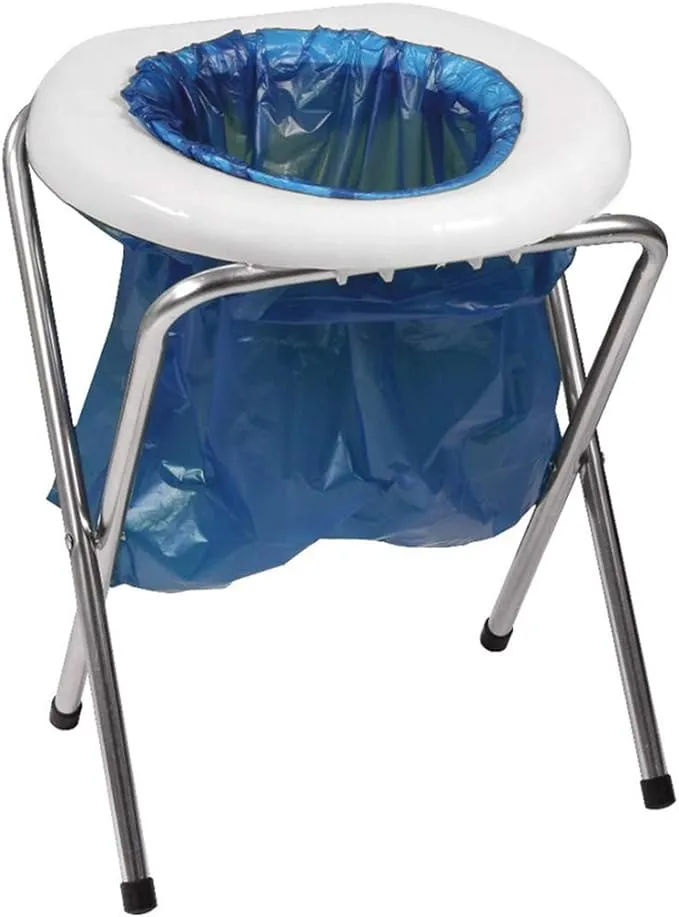Portable Camp Toilet - Camping Commode