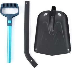 PortableFolding Snow Shovel,Folding Emergency Snow Shovel, Aluminium Alloy Outdoor Multifunction Long Handle Folding Snow Mud Shovel for Climbing Camping, Folding Emergency Snow Shovel,PortableFo