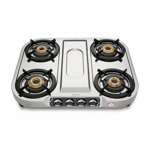 Preethi Shine SSSGS008 4Burners Gas Stove
