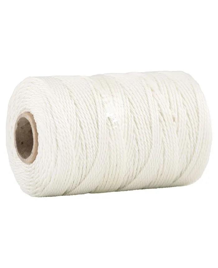 Premium 18mm Nylon Twisted Mason Rope - Durable, Heavy-Duty, Ideal for Construction, Landscaping, and General Use