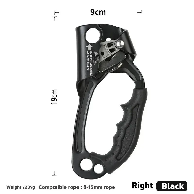 Pro Mountaineer Hand Ascender for Outdoor Rock Climbing