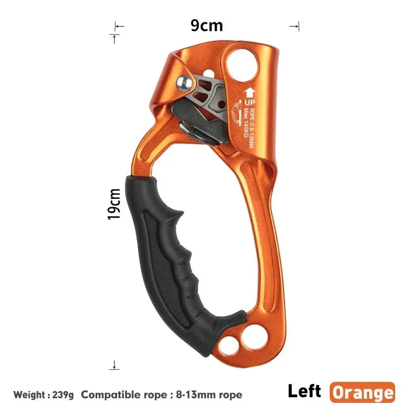 Pro Mountaineer Hand Ascender for Outdoor Rock Climbing