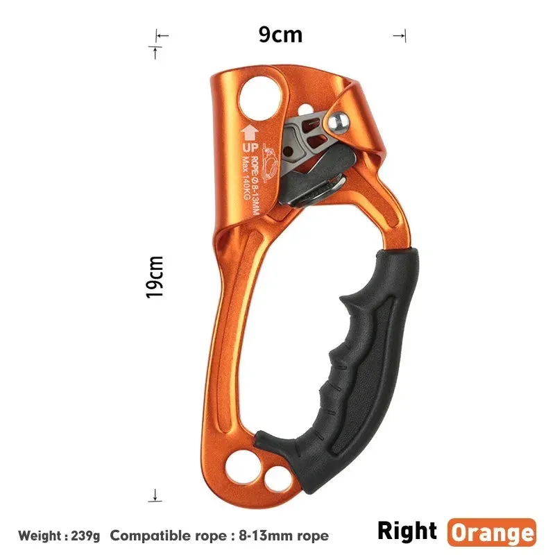 Pro Mountaineer Hand Ascender for Outdoor Rock Climbing