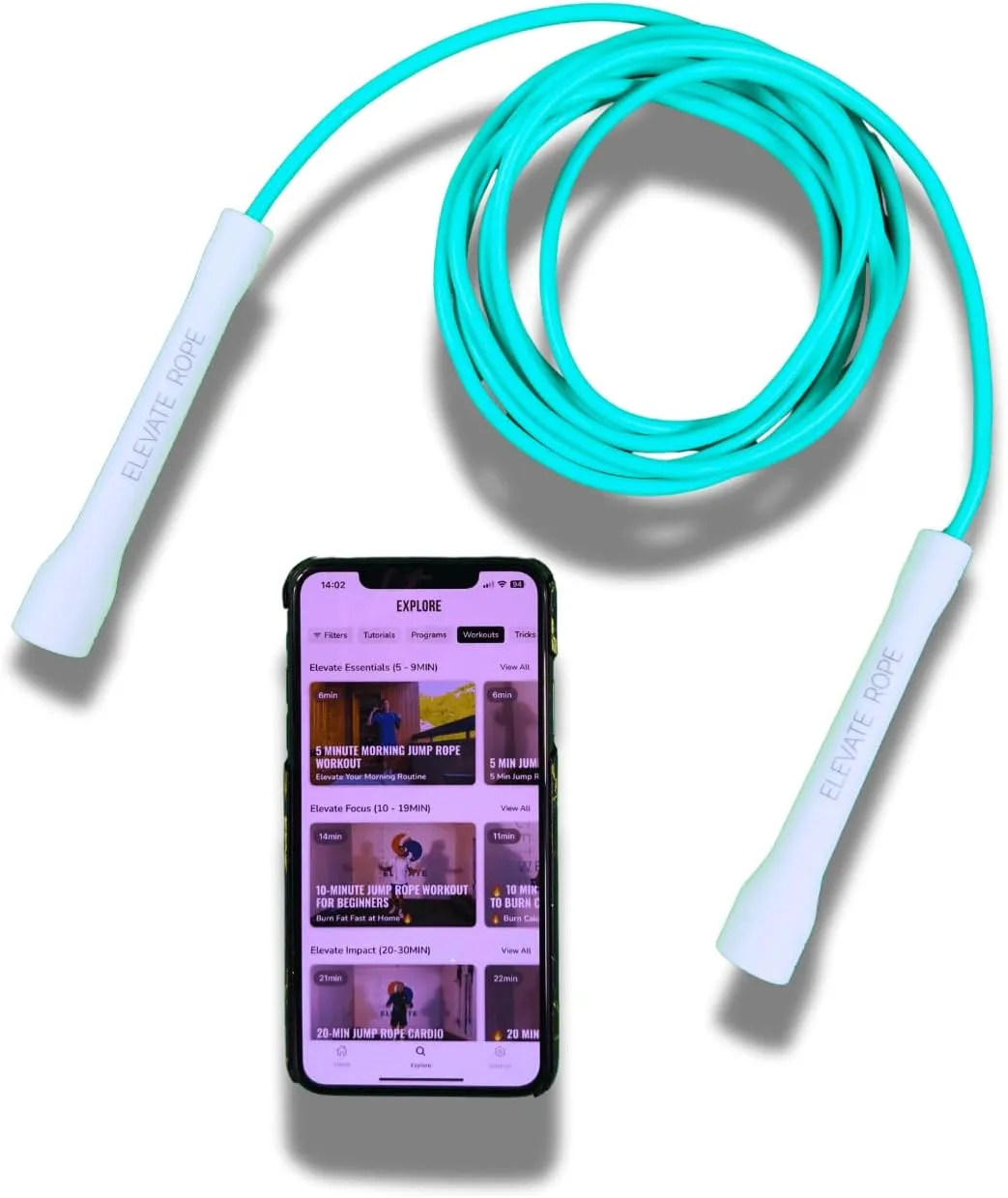 Professional Speed Rope - 3m Adjustable Skipping rope, 5mm PVC with Nylon Core for Cardio, Double Unders & Crossfit - Durable Jump Rope Used for Indoor/Outdoor Training.