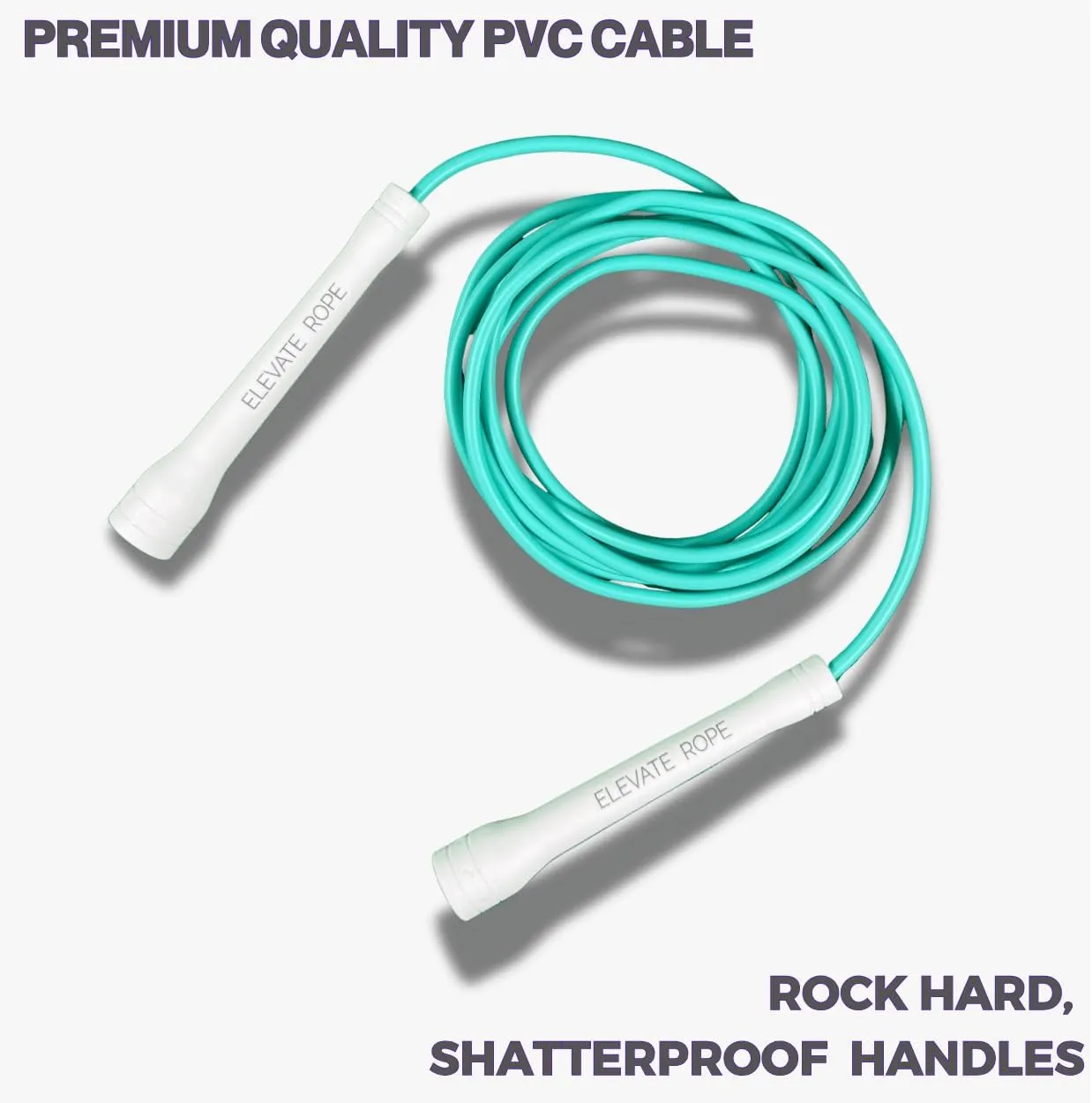 Professional Speed Rope - 3m Adjustable Skipping rope, 5mm PVC with Nylon Core for Cardio, Double Unders & Crossfit - Durable Jump Rope Used for Indoor/Outdoor Training.