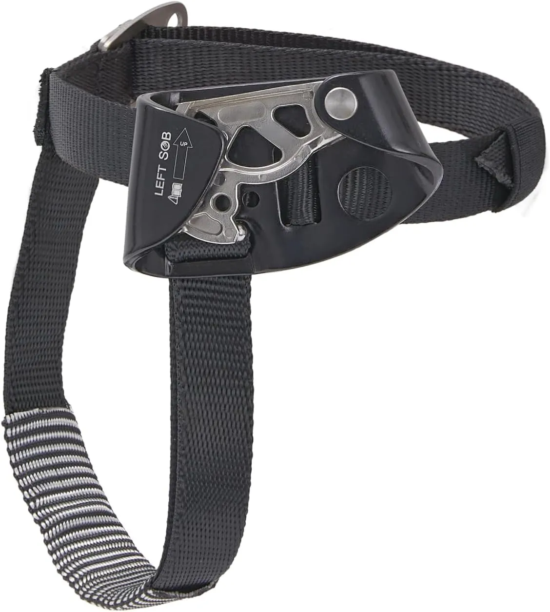 Quick Step Foot Ascender,Outdoor Rock Climbing Tree Arborist, Mountaineering Equipment Climbing Rappelling Device for 8-13mm Rope