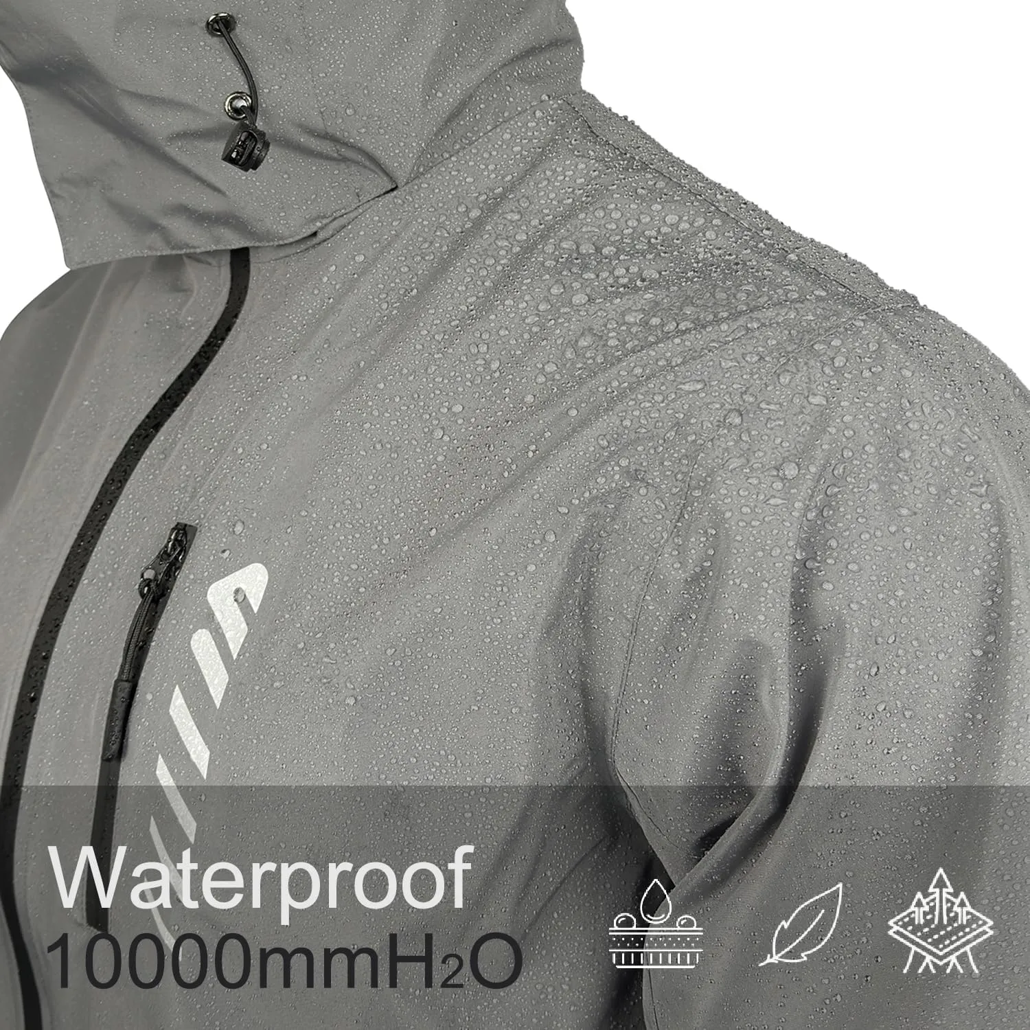 Rain Jacket Women Cycling Windbreaker Lightweight Running Bike Jackets Hooded Waterproof Hiking Coats With Pockets
