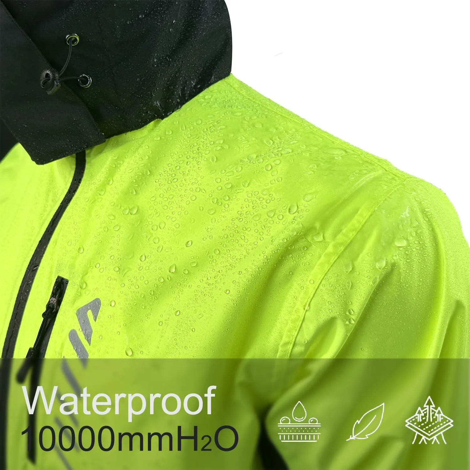 Rain Jacket Women Cycling Windbreaker Lightweight Running Bike Jackets Hooded Waterproof Hiking Coats With Pockets