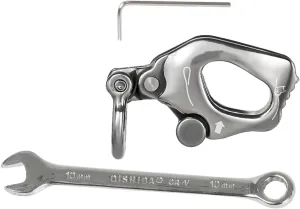 Rappel Rock Climbing Rescuing Belay Device Downhill Equipment Heavy Duty Stainless Steels Climb Descender Rigging Plate