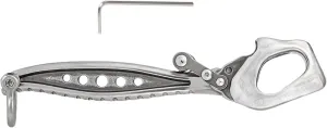 Rappel Rock Climbing Rescuing Belay Device Downhill Equipment Heavy Duty Stainless Steels Climb Descender Rigging Plate