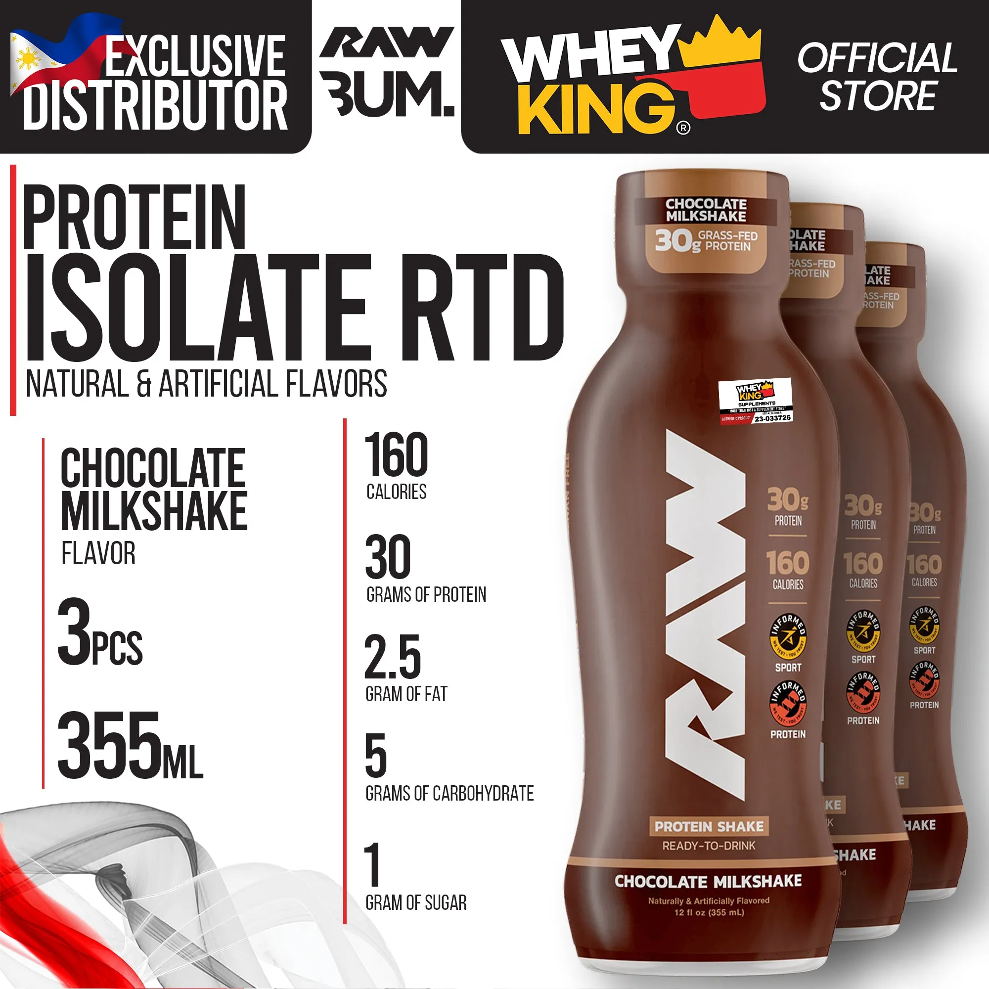 RAW Protein Isolated RTD
