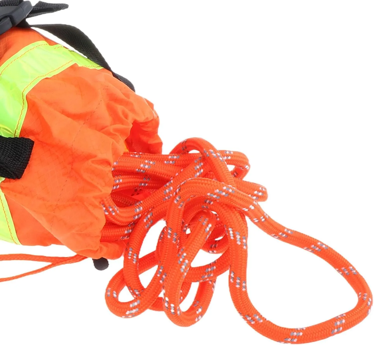 Reflective Throw Bag for Water Activities with Throwing Line