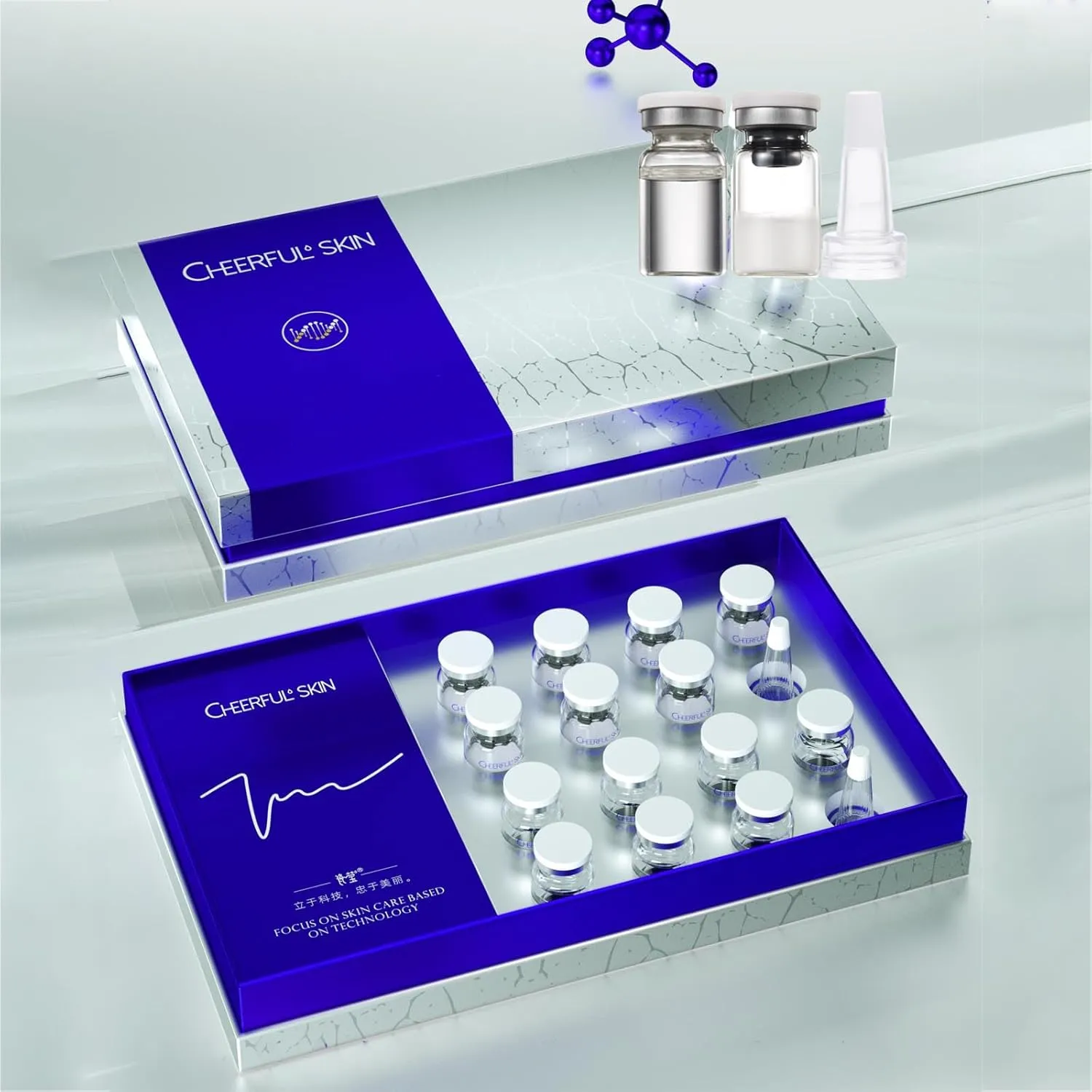 Revitalizing EGF Serum - Advanced Bioactive Peptide Serum for Skin Rejuvenation, 100mg 5ml/pair, 7 pairs