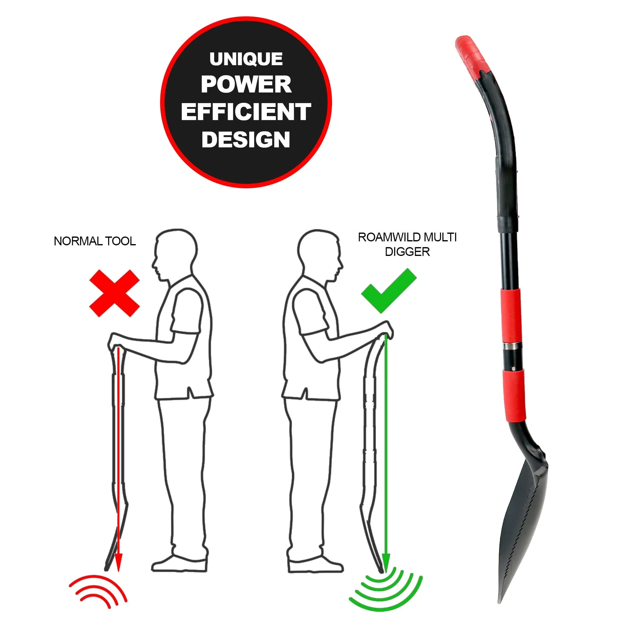 Roamwild Multi-Digger Shovel