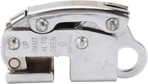 Rock Climbing Self Locking Rope Grab, High Strength Self Locking Safety ive, Belay Device Climbing Rope Grip Clamp