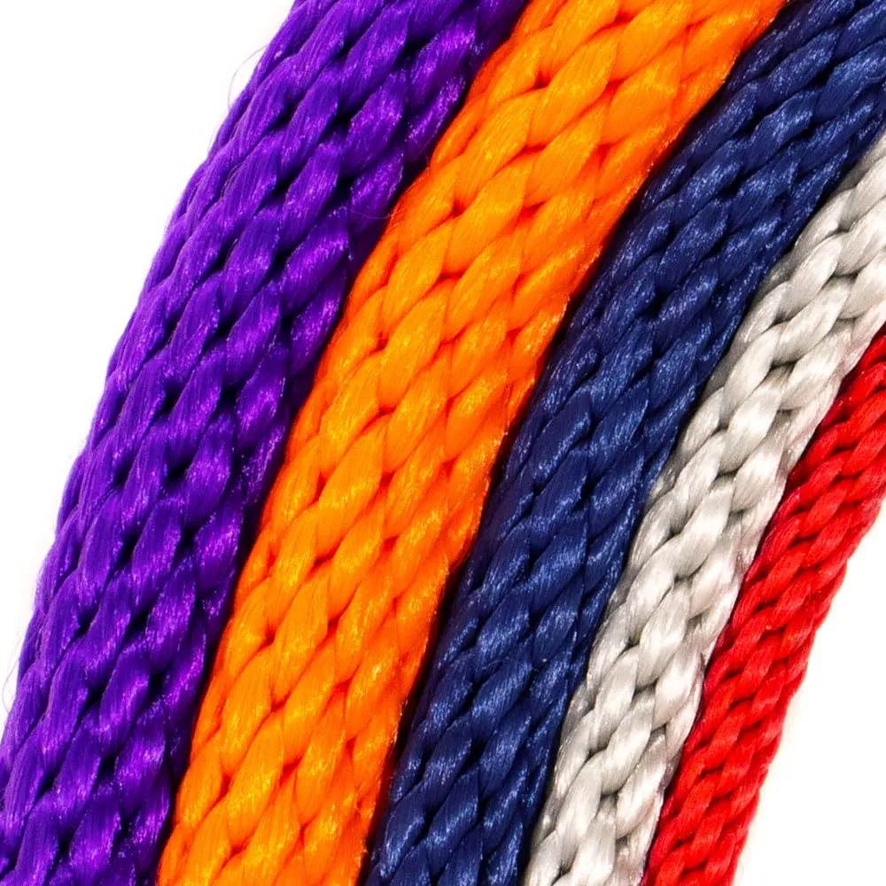 Rope and Cord Solid Braid Multifilament Polypropylene Rope – Choose from Diameters Between 1/4”, 5/16”, 3/8”, 1/2”, & 5/8”
