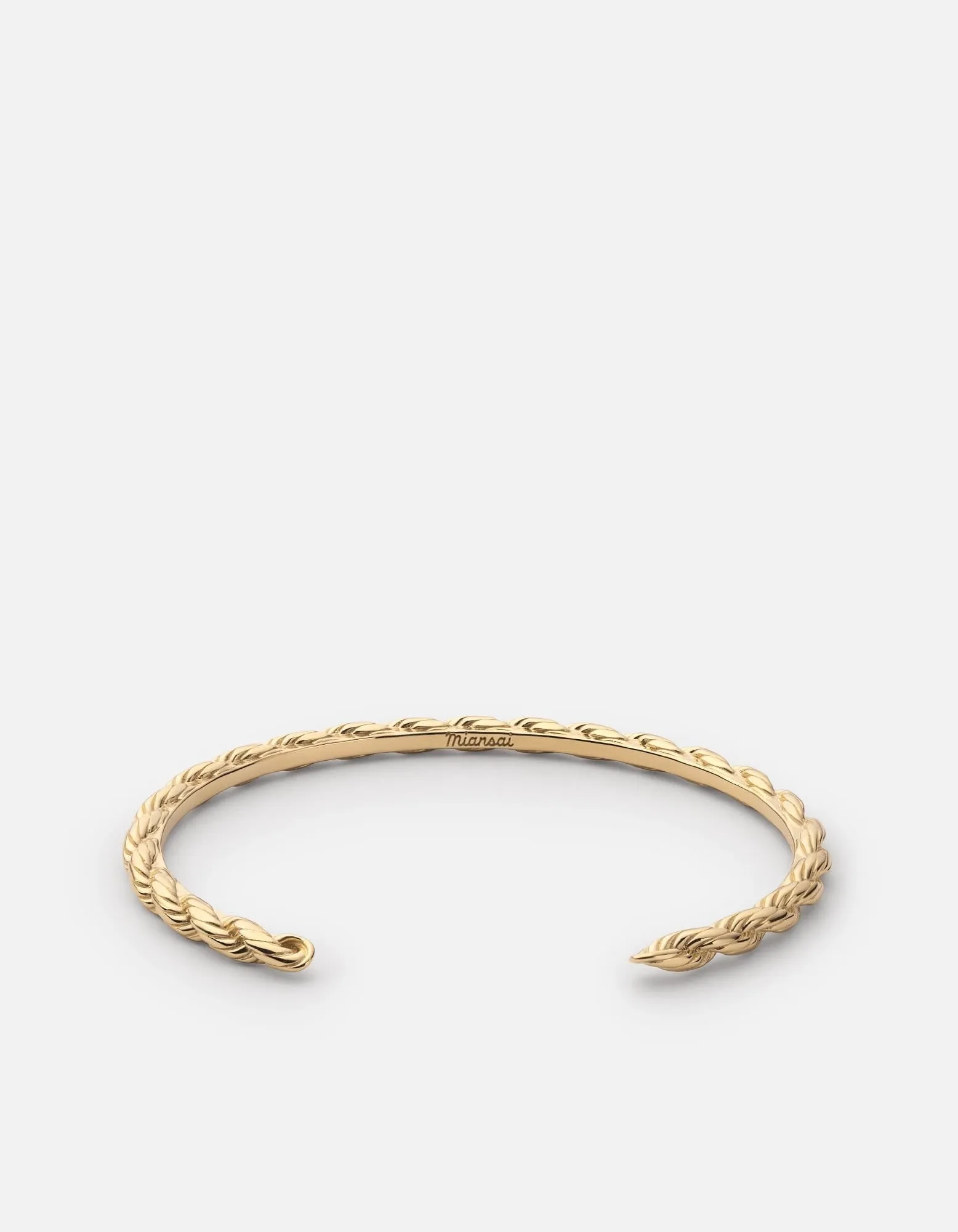 Rope Chain Cuff, Gold Vermeil