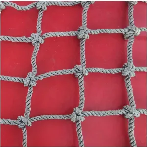 Rope Net Climbing Net for Kids Adult Playground Tree Nylon Play Giant Mesh Heavy Duty Cargo Toddler Climbing Climb Net Netting Nets for Adults Outdoor Swing Set Swingset Ladder Toys Grid 10cm (Color