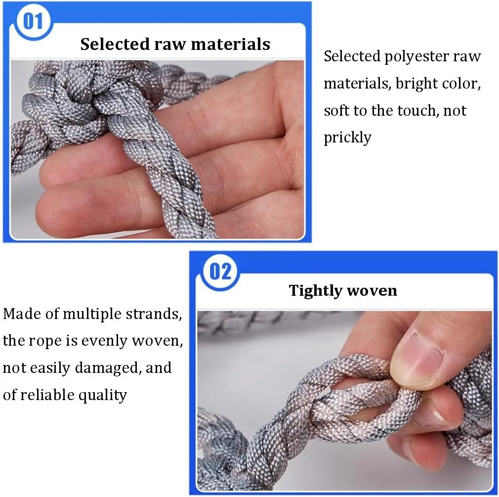 Rope Netting Climbing Anti-Wear Nylon Climbing Kids Adults Climb Net For Kids Adult Rock Playground Tree Net Outdoor Nets For Mesh Indoor Woven Rope Outdoor Net Decking Rope Net(10mm-10cm,2X3m/6.6X9.8