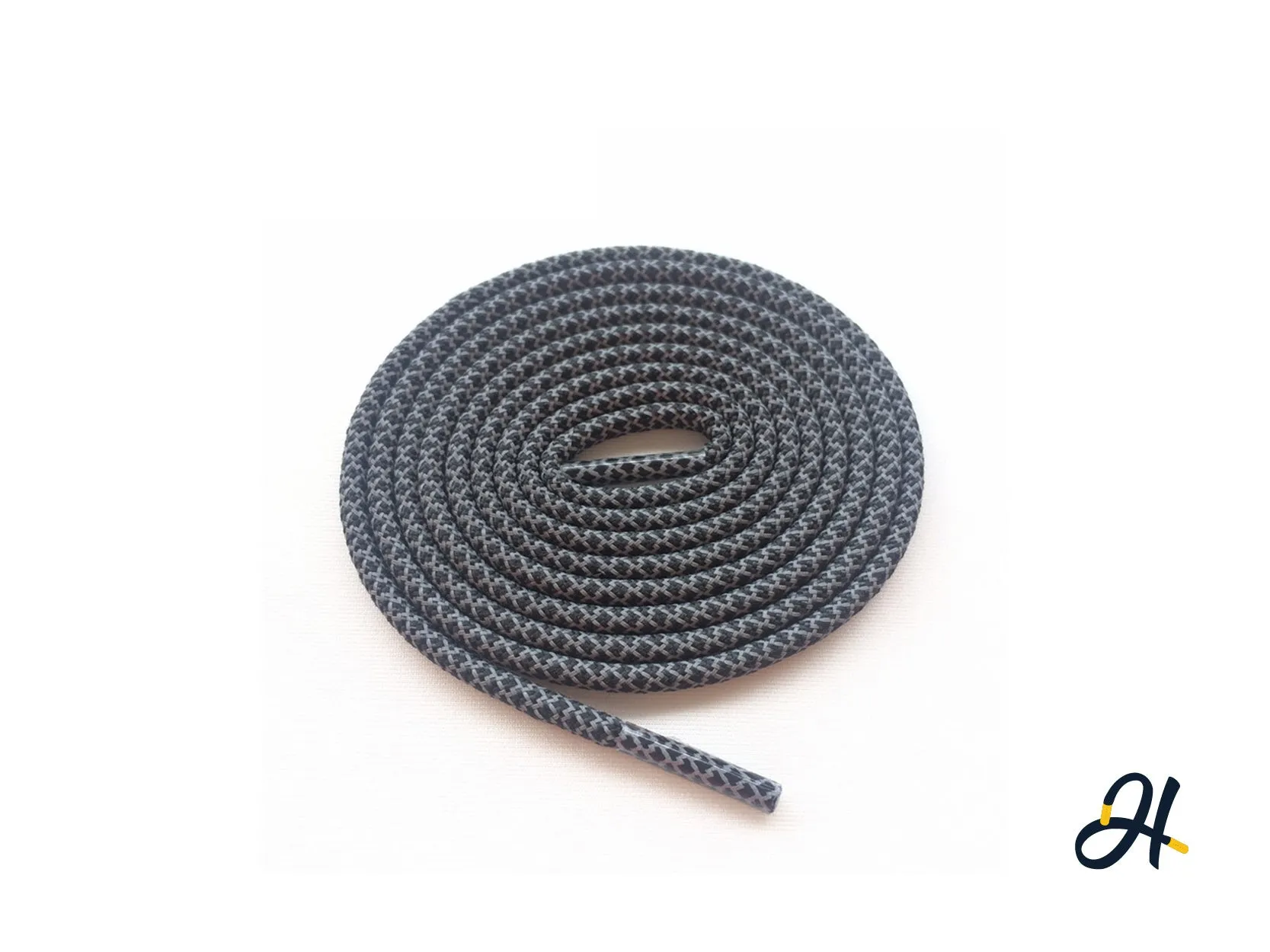 Rope Reflective Laces- Black