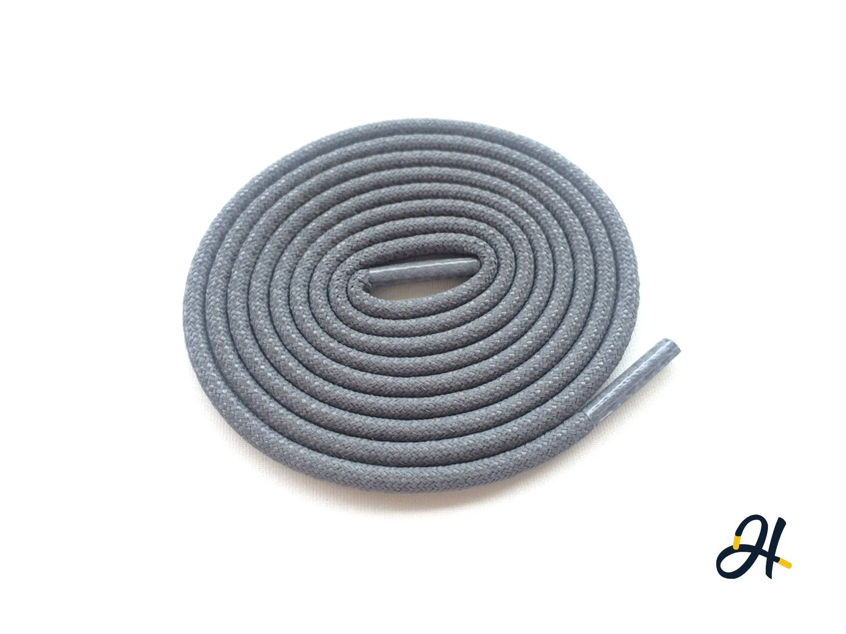Rope Reflective Laces- Grey