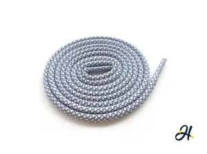 Rope Reflective Laces- White