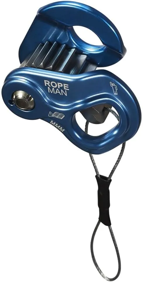 Ropeman 1 Ascender - Lightweight Rope Clamp for Climbing, Hunting, Tree Climbing, & Rigging