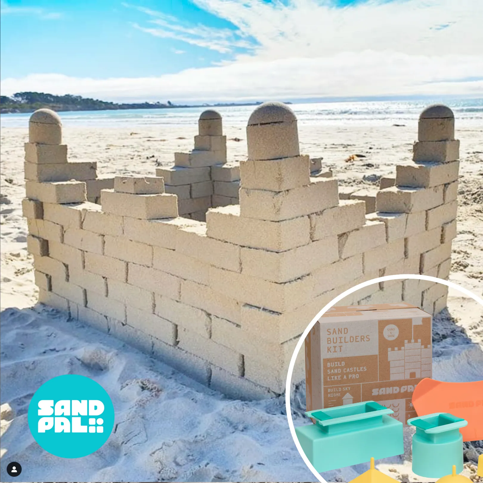 Sand Castle Building Kit 2