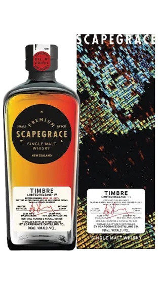 Scapegrace Timbre IV Single Malt 700mL