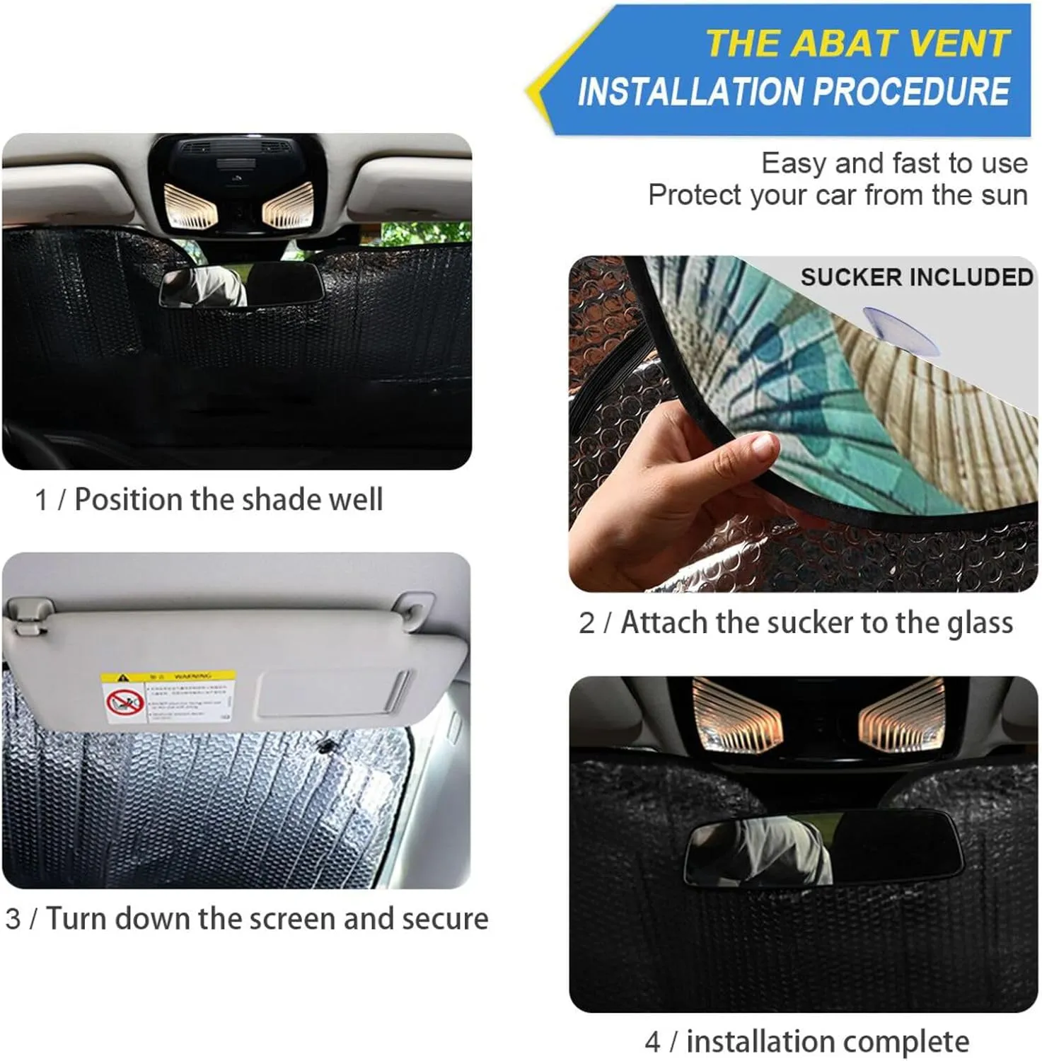 Sea Turtle Starfish Car Windshield Sun Shade Ocean Tortoise Sunshade Car Shield Shade Visor Cover Reflective Block UV Rays Protector Keep Your Vehicle Cool Foldable for Car Truck SUV L