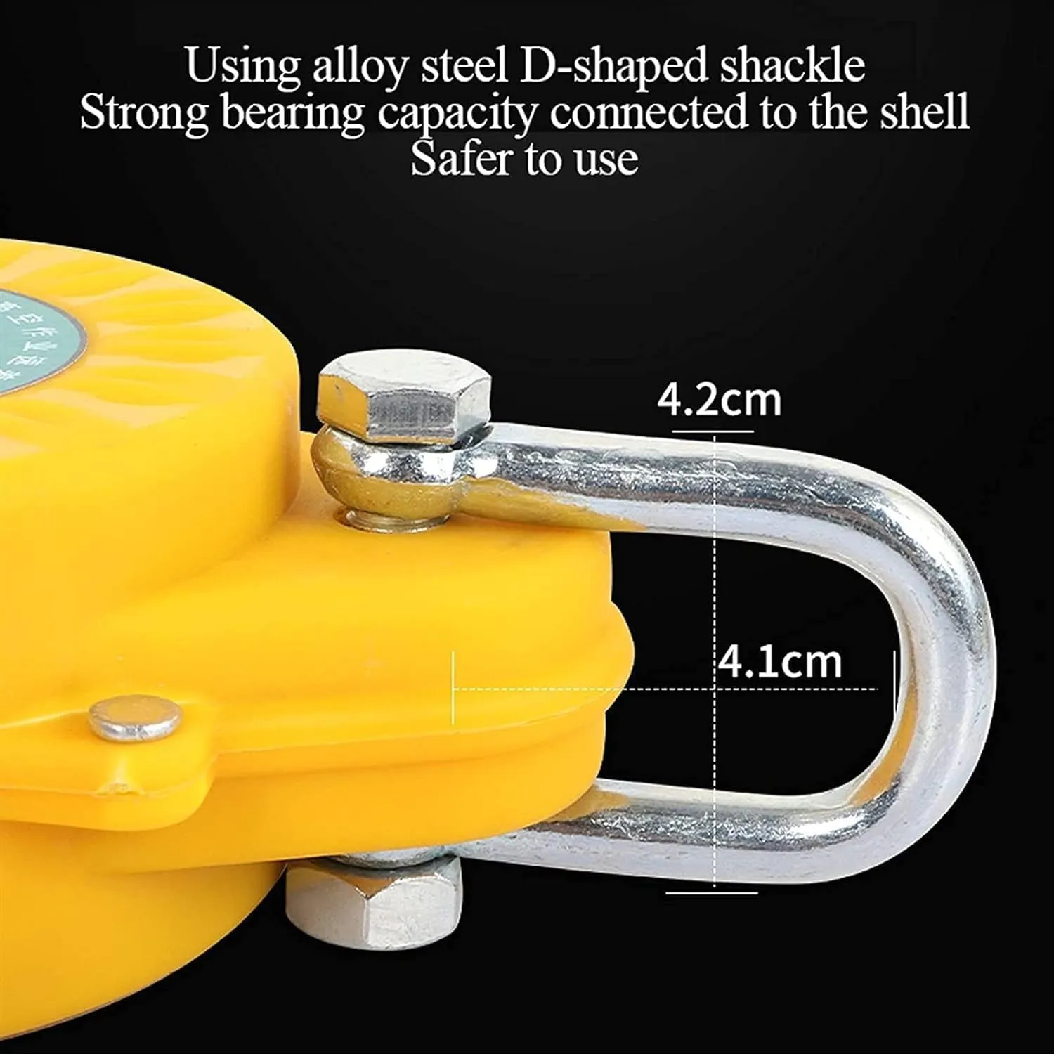 Self Retracting Lifeline Retractable Lanyard Fall Protection Auto Belay Device for Roof Construction and Tree House Construction (Size : 40m)