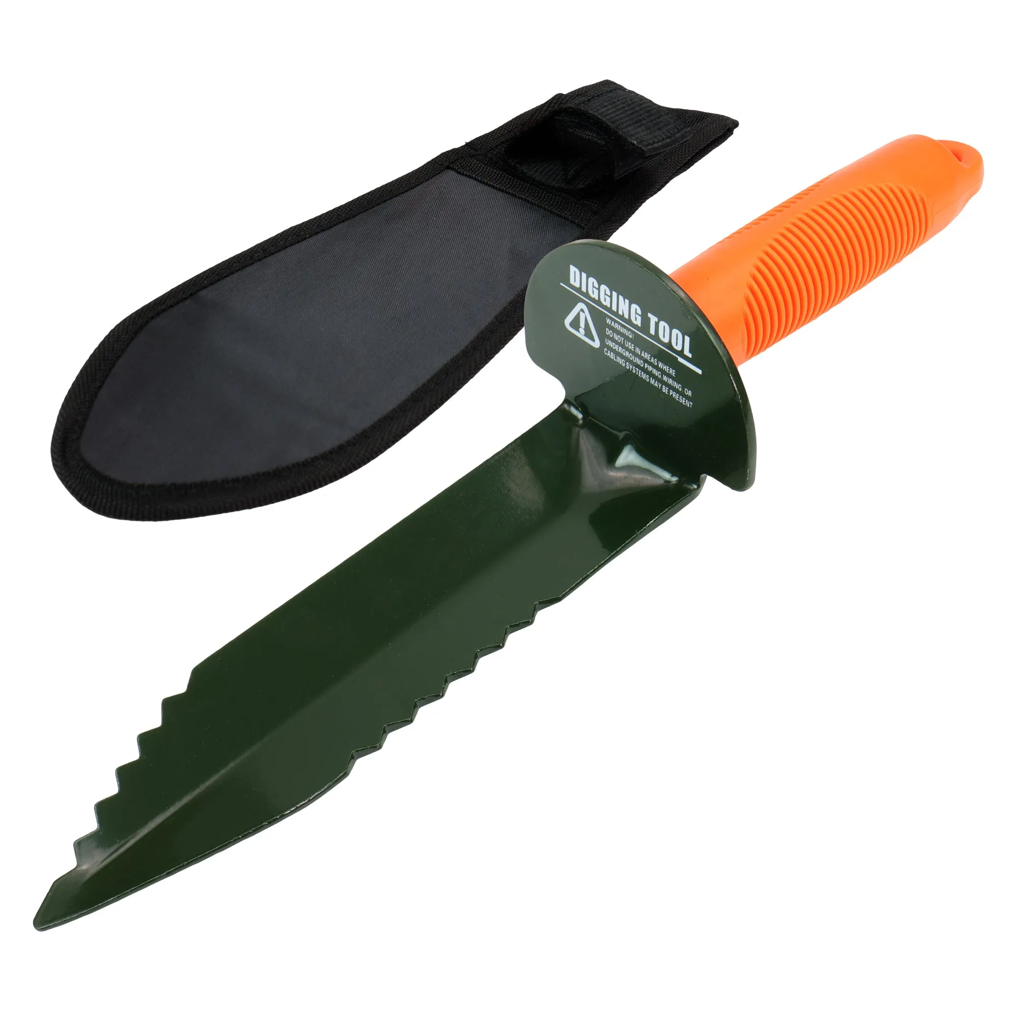 Serious Detecting Kit:  Pouch, Carry bag, Cap, Digger & Shovel for Treasure Hunting