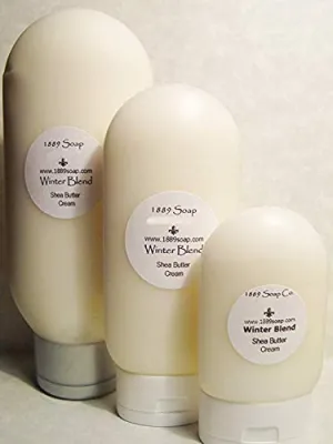 Shea Butter Lotion - Earthy Scents - 8 oz Squeeze Tube (Sandalwood)