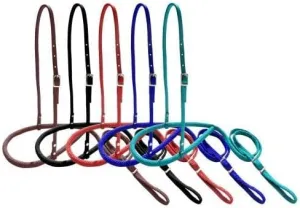 Showman Premium Nylon Rope Noseband Tie Down (Black)