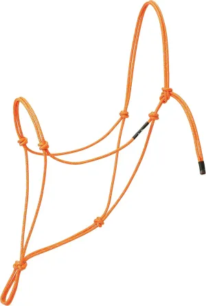 Silvertip Weaver Leather Reflective Rope Halter, Orange (35-9605-R4)